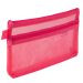 Папка А-6 на блискавці Axent Voyage 2 від. розширення рожева (сітчаста нейлонова фактура) Папка А-6 на блискавці Axent Voyage 2 від. розширення рожева (сітчаста нейлонова фактура)