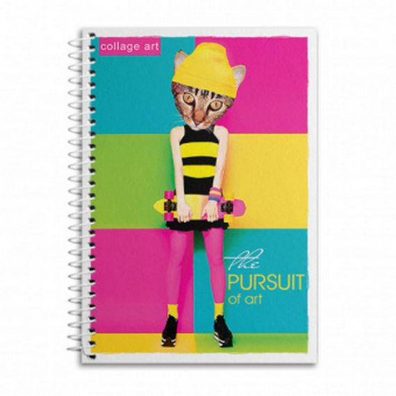 Блокнот А-6 80аркушів клітинка, спіраль збоку №6758 Фотошоп арт Gold Brisk Блокнот А-6 80аркушів клітинка, спіраль збоку №6758 Фотошоп арт Gold Brisk