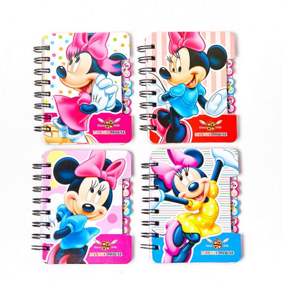 Блокнот А-6 55аркушів лінія, спіраль збоку, картонна обкладинка, MINI Блокнот А-6 55аркушів лінія, спіраль збоку, картонна обкладинка, MINI