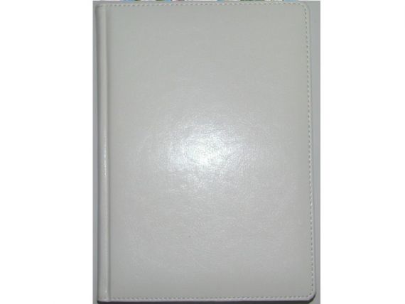 Щоденник А-5 168аркушів ЗВ-43 Sarif білий *Brisk Office