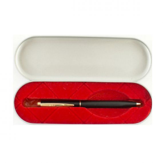 Ручка масляная Flair Long Champ 1014 металлическая поворотная в подарочном футляре Ручка масляная Flair Long Champ 1014 металлическая поворотная в подарочном футляре