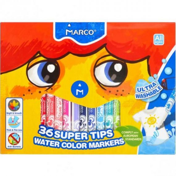 Фломастеры 36шт. Marco Фломастеры 36шт. Marco