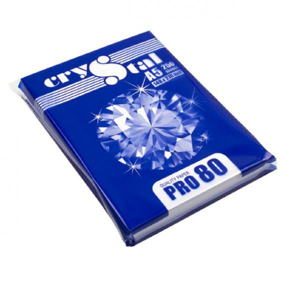Бумага А-5 80г 500л Crystal PRO 80 С Бумага А-5 80г 500л Crystal PRO 80 С