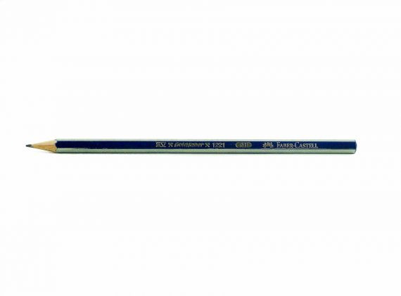 Карандаш графитный Faber-Castell Goldfaber 3H сине-золотой Карандаш графитный Faber-Castell Goldfaber 3H сине-золотой