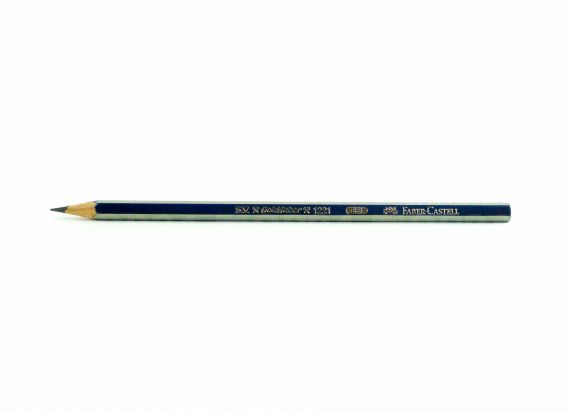 Карандаш графитный Faber-Castell Goldfaber 6B сине-золотой Карандаш графитный Faber-Castell Goldfaber 6B сине-золотой