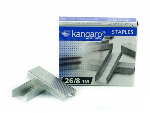 Скоби Kangaro для степлера №26/8 Скоби Kangaro для степлера №26/8