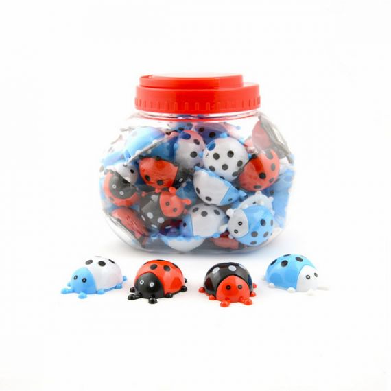 Точилка VGR пластиковая с контейнером Божья коровка Точилка VGR пластиковая с контейнером Божья коровка