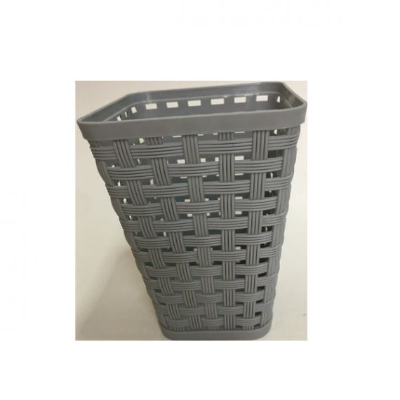 Стакан для ручок пластиковий сітка світло-сірий Ротанг Стакан для ручок пластиковий сітка світло-сірий Ротанг