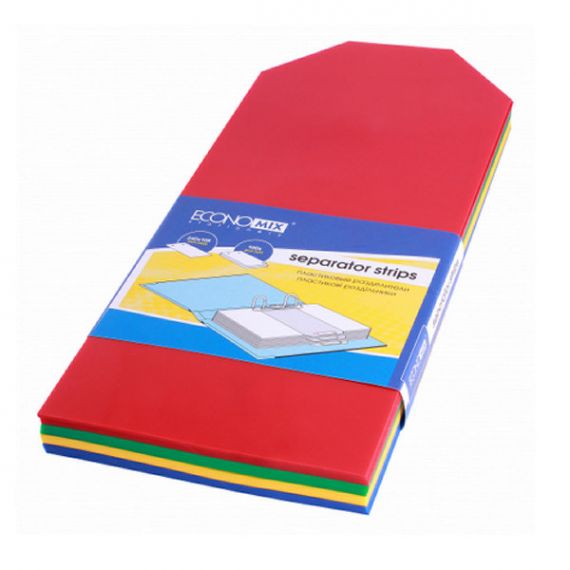 Розделитель страниц пластик 100л. 2 отверстия 240х105 Economix Розделитель страниц пластик 100л. 2 отверстия 240х105 Economix