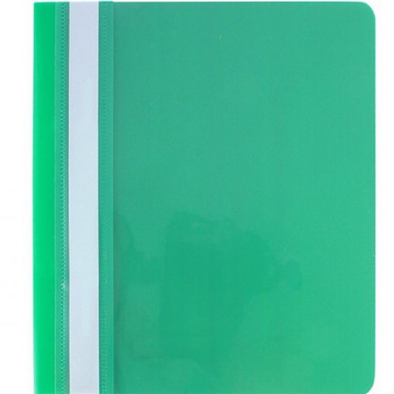 Скоросшиватель А-5 Economix фактура глянец зеленый Скоросшиватель А-5 Economix фактура глянец зеленый