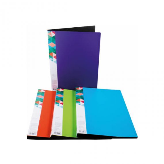 Папка-скоросшиватель А-4 Clip A Optima двухцветная ассорти Папка-скоросшиватель А-4 Clip A Optima двухцветная ассорти