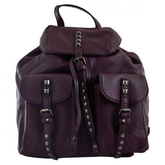 Рюкзак-сумка Yes Weekend 1 отделение, 2передних кармана, 30х29х17см сливовый Рюкзак-сумка Yes Weekend 1 отделение, 2передних кармана, 30х29х17см сливовый