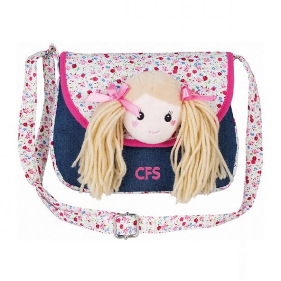 Сумка детская CFS Blond Girl 21x12x4см , 1 ручка, полиэстер Сумка детская CFS Blond Girl 21x12x4см , 1 ручка, полиэстер