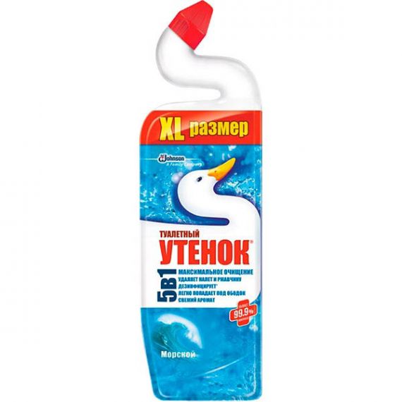 Средство для унитаза Туалетный Утенок 5в1 900мл Средство для унитаза Туалетный Утенок 5в1 900мл