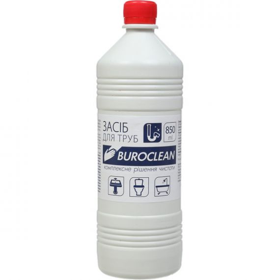 Средство для чистки труб Buroclean 850 мл жидкость Средство для чистки труб Buroclean 850 мл жидкость
