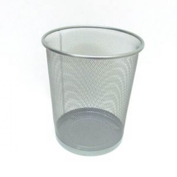 Корзина для паперу металева срібляста 260 х 230 J.Otten Корзина для паперу металева срібляста 260 х 230 J.Otten