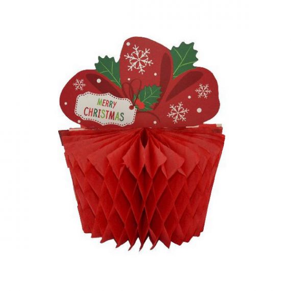 Украшение бумажное новогоднее Подарок Украшение бумажное новогоднее Подарок