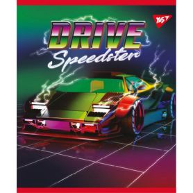 Тетрадь 48л. Yes офс/кл. иридиум+УФ-спл. Speedster