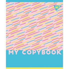 Зошит 12арк. Yes офс/кл. матовий ВДЛ+софт-тач+УФ-виб Lines