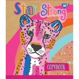 Тетрадь 12л. Yes офс/кл. крвфт Rainbow animal