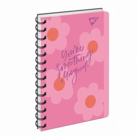 Зошит спіраль В-6 144арк кл з роздільниками кольор, пластік Great mood YES Зошит спіраль В-6 144арк кл з роздільниками кольор, пластік Great mood YES