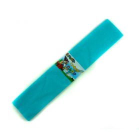 Креп-бумага морская волна 55% 26,4г/м 50х200см Креп-бумага морская волна 55% 26,4г/м 50х200см