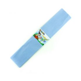 Креп-бумага светло-голубой 55% 26,4г/м 50х200см Креп-бумага светло-голубой 55% 26,4г/м 50х200см