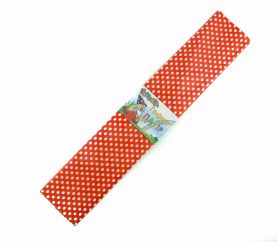 Креп-бумага Горошек 20% 26,4г/м 50х200см Креп-бумага Горошек 20% 26,4г/м 50х200см