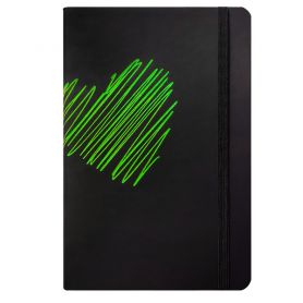 Блокнот на гумці А-5 96аркушів клітинка, штучна шкіра, крем.папір Поліграфіст Блокнот на гумці А-5 96аркушів клітинка, штучна шкіра, крем.папір Поліграфіст