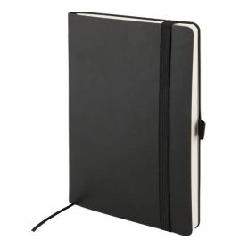 Еженедельник Axent А-5- Partner Flex на резинке кремовая бумага, черный