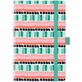 Еженедельник Brunnen А-5- Смарт Графо Mint&Pink на резинке, BBH