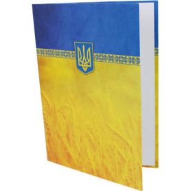 Папка До підпису жовто-блакитна Папка До підпису жовто-блакитна