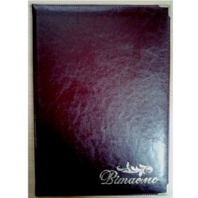 Папка адресна Вітаємо Sarif червоно-коричнева Бріск Папка адресна Вітаємо Sarif червоно-коричнева Бріск