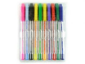 Набор ручек масляных 10цветов Матадор *Mild