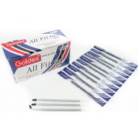 Стержень гелевий Goldex Glow Gel Metalic 131мм 1,0мм срібний Стержень гелевий Goldex Glow Gel Metalic 131мм 1,0мм срібний