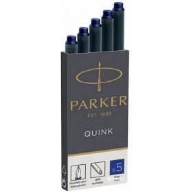Картридж Parker Quink 5шт синий NEW