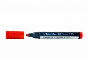 Маркер для дошок сухостираємих Schneider 1-3мм круглий червоний Маркер для дошок сухостираємих Schneider 1-3мм круглий червоний