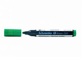 Маркер для дошок сухостираємих Schneider 1-3мм круглий зелений Маркер для дошок сухостираємих Schneider 1-3мм круглий зелений