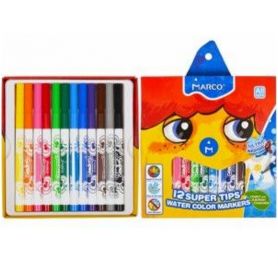 Фломастери 12шт. Marco Фломастери 12шт. Marco