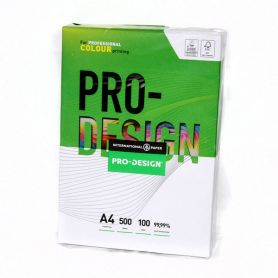 Бумага А-4 100г 500л PRO-DESIGN Бумага А-4 100г 500л PRO-DESIGN