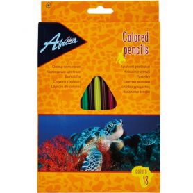 Карандаши цветные 18шт.Economix Animal World Карандаши цветные 18шт.Economix Animal World
