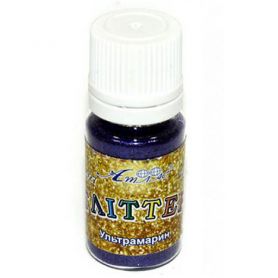 Блискітки (глітер) Ультрамарин 7гр Блискітки (глітер) Ультрамарин 7гр