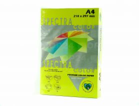 Бумага цветная А-4 75г 500л неон желтая Cyber HP Yellow Spectra Color Бумага цветная А-4 75г 500л неон желтая Cyber HP Yellow Spectra Color
