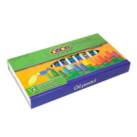 Пастель олійна 12шт 75мм Zibi BABY Line Пастель олійна 12шт 75мм Zibi BABY Line