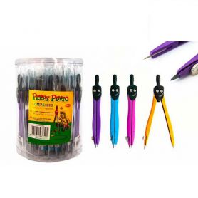 Циркуль 115мм у блістері асорті Peppy Pinto Циркуль 115мм у блістері асорті Peppy Pinto