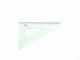 Треугольник пластиковый 60х30 20см дымчатый/прозрачный KOH-I-NOOR Треугольник пластиковый 60х30 20см дымчатый/прозрачный KOH-I-NOOR