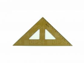 Треугольник пластиковый 45х45 18см дымчатый/прозрачный KOH-I-NOOR Треугольник пластиковый 45х45 18см дымчатый/прозрачный KOH-I-NOOR