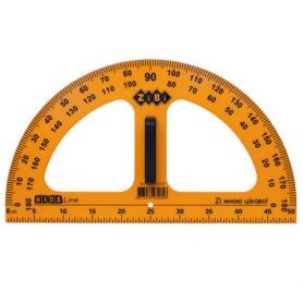 Транспортир для школьной доски пластиковый 180 с ручкой Транспортир для школьной доски пластиковый 180 с ручкой