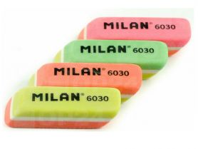 Гумка Milan прямокутна, скошені края, неон асорті *ПШ Гумка Milan прямокутна, скошені края, неон асорті *ПШ
