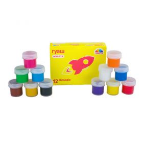 Гуашь 12 цветов по 10мл Малыши Гамма UA Нововолынск Гуашь 12 цветов по 10мл Малыши Гамма UA Нововолынск